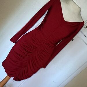 SHEIN Dress/ burgundy color/ size M